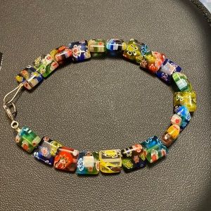 Murano style Beads Bracelet
